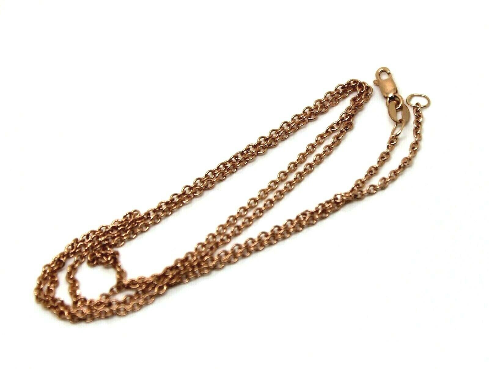 Yellow gold belcher chain necklace – Castafiore